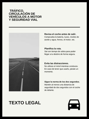 cover image of Tráfico, Circulación de Vehículos a Motor y Seguridad Vial